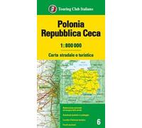 Polonia. Repubblica Ceca 1:800.000 – Touring Editore