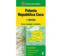 Polonia. Repubblica Ceca 1:800.000 – Touring Editore