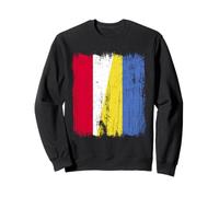 Polonia Ucraina Mezza Bandiera Patrimonio ucraino Polacco Felpa