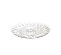 Poloplast 5896021 3 Vassoi Stella, Trasparente, Tondo, 21 Cm