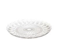 Poloplast 5896030 3 Vassoi Stella, Trasparente, Tondo, 30 Cm