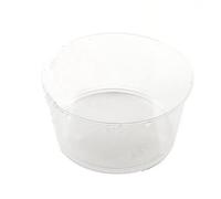 POLOPLAST PZ 25 CIOTOLA ROTONDA 1000 CC PER MACEDONIA DI FRUTTA, FARRO, PASTA, RISO, INSALATA, PORTA ALIMENTI E CONTENITORE TRASPARENTE INSALATIERA