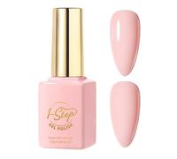 Poloso Gel - 12 Ml Di Smalto Gel Nudo 1 Passo | Formula Di Asciugatura Rapida | Copertina Di Base E Finitura Lucida In | Per Lampada UV A LED | Easy Manicure Art | Care Di Bellezza Per Ra