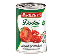 Polpa di pomodoro a cubetti da 500g Dadini - La Torrente - Cartone da 24 Pezzi