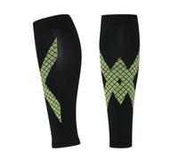 Polpaccera Compressione Coprigambe a compressione for sport all'aria aperta e corsa per Principianti di Giochi Sportivi(verde,M)