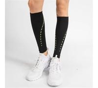 Polpaccera Compressione Protezione della copertura pressione parte inferiore gamba del gioco palla per Principianti di Giochi Sportivi(Schwarz,XL)