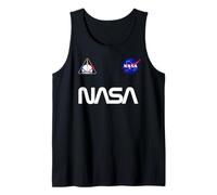 Polpetta retrò con Logo a Forma di Verme della NASA Artemis 1, Toppa SLS Canotta