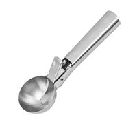 Polpette creabili per Scoop con grilletto, in acciaio inox, con manico ergonomico, Heavy Duty Scoop, pala per biscotti per palline proteiche