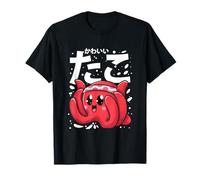 Polpo Giappone Anime Kawaii Regalo Divertente Carino Estetica Tokyo Maglietta