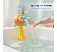 Polpo Giocattolo per Bagno con Ventosa che Spruzza Acqua, per divertimento