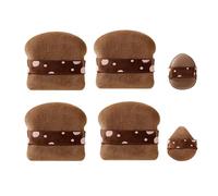 POLPO POLLO PER IL VISO - RODOND PODWOL PUBLA | Trucco Mix di pasta sfoglia per contornare | 6 Pezzi Secco E Bagnato Uso Spugna Trucco Per Impostare Un Correttore BB Crema CC