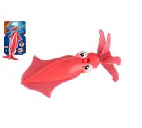 Polpo su carica per bambini - giocattolo in plastica per l'acqua 15 cm
