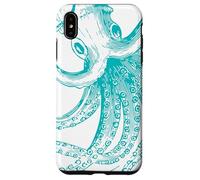 Polpo vintage - Design da biologo marino - Green Sea Life Custodia per iPhone XS Max