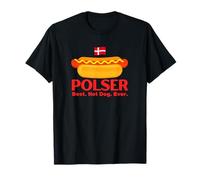 Polser Danimarca Hot Dogs Danese Top, Magliette e Accessori Maglietta