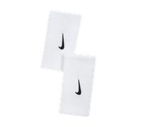 Polsini a doppia larghezza 2.0 Nike Swoosh (confezione da 2) - Bianco TAGLIA UNICA