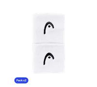 Asciugamano da tennis Head Wristbands 2.5" - Bianco
