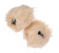 Polsini Di Pelliccia Sintetica Scalda Braccia Donna Cinturini Polso