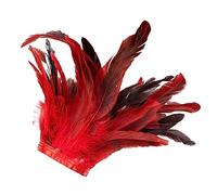 Polsini Di Piume, Braccialetti Di Piume Per Le Donne, Braccialetto Di Piume Di Gallo Tinte Naturali Braccialetto Di Schiaffo Di Piume Da Donna, Decorative Costume Di Halloween Carnevale Festa Cosplay