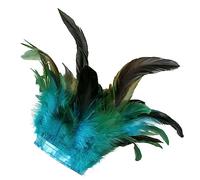 Polsini Di Piume, Braccialetti Di Piume Per Le Donne, Braccialetto Di Piume Di Gallo Tinte Naturali Braccialetto Di Schiaffo Di Piume Da Donna, Decorative Costume Di Halloween Carnevale Festa Cosplay