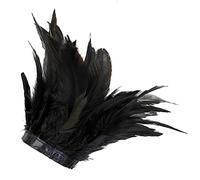 Polsini Di Piume, Braccialetti Di Piume Per Le Donne, Braccialetto Di Piume Di Gallo Tinte Naturali Braccialetto Di Schiaffo Di Piume Da Donna, Decorative Costume Di Halloween Carnevale Festa Cosplay