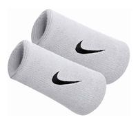 Polsini di spugna Nike swoosh doublewide Blanc TU