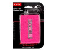 Asciugamano da tennis NOX Sport Wirstband 2P - pink/white - Rosa