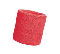 Polsini Sudore 1/2PC Asciugamano Sport Polsini Tennis Fasce Antisudore Polsiere for Basket Pallavolo Padel Fitness Fasce Antisudore Polsino Fascia Polsiera(Red,1PCS)