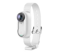 Polsino del silicone per Insta360 GO 3S, cinghia dell'adattatore del silicone caso protettivo impermeabile la macchina fotografica di azione di per Insta360 GO 3S (Bianco)