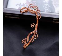 Polsino Dell'orecchio Della Fata Orecchini Ear Cuff Donna Con Da Elfo