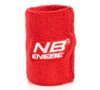 Polsino Enebe Rosso Con Logo Bianco White
