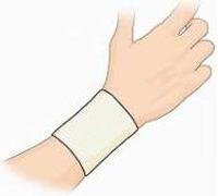 Polsino In Cotone 1 Paio Misura 2