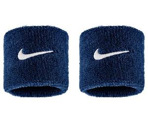 Polsino in spugna x2 nike swoosh classic blue