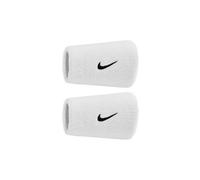 Polsino largo in spugna x2 nike swoosh classic bianco