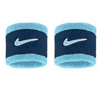 Asciugamano da tennis Nike Swoosh 2P - aquarius blue/college navy/pale ivory - Blu