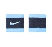 Asciugamano da tennis Nike Swoosh 2P - aquarius blue/college navy/pale ivory - Blu