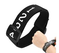 Polsino Numerato Per Calcio Clip Laterale Scorrevole, Indicatore, Numerato | Materiale Nylon Per Sportivi, Scuola Superiore, Leghe Professionistiche, Di Calcio, Fascia Da Polso