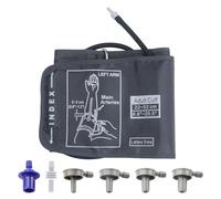 Polsino per la pressione sanguigna extra large, misuratore di pressione sanguigna extra large, bracciale regolabile XL per braccio grande da 22 a 52 cm, compatibile con monitor Omron BP