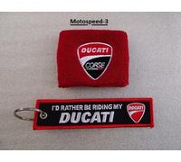 POLSINO SERBATOIO OLIO FRENI DUCATI + PORTACHIAVI