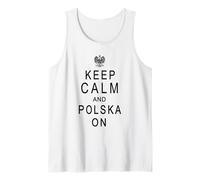 Polska Pride Keep Calm e Polska | Polonia Roots Polish Canotta
