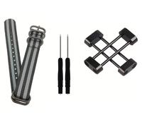 Polso Cinturino, Acciaio Inox Adattatori Immersioni Computer Orologio Suunto Dx