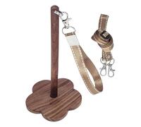 Polso Gateway | Porta del Filo del Polso in Legno con Braccialetto | Mini Gateway di Legno con Cinturino | Supporto Spinner di Filo per Evitare Il groviglio di Fili, Le Forniture a Maglia