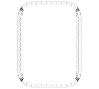 Polso PC Mezza Enclosure Housing Con Strass Antipolvere Antiurto Nessuno Protezione Dello Schermo Per Band 9Pro Guarda Shield