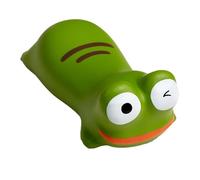 Polso topo Resto cartoni animati simpatico animale comodo tampone del polso decompressione ergonomica per il pad di resina per ufficio a casa 12,5 x 6,4 cm (Rana)