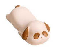 Polso topo Resto cartoni animati simpatico animale comodo tampone del polso decompressione ergonomica per il pad di resina per ufficio a casa 12,5 x 6,4 cm (Cane dalle orecchie lunghe)