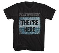 Poltergeist T-Shirt Manica Corta Girocollo Nero American Classics