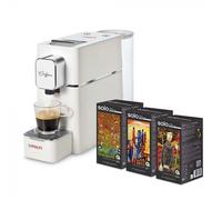 Macchina da Caff Polti Coffea S15W con Kit 54 Cialde E.S.E. Pressione 19 bar Potenza 1400 Watt Colore Bianco /Argento