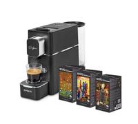 Macchina da Caff Coffea S15B a Cialde E.S.E. 44 mm Pressione 19 bar Potenza 1400 Watt + KIT 54 Cialde Colore Nero /Argento