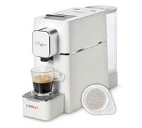 Polti Coffea S15W, Macchina per Caffè Espresso, Compatibile con Cialde E.S.E. 44 mm, Serbatoio 0.85L, Pressione Pompa 19 bar, Bianco