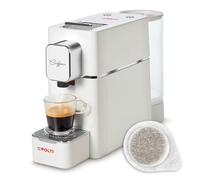 Polti Coffea S15W, Macchina per Caffè Espresso, Compatibile con Cialde E.S.E. 44 mm, Serbatoio 0.85L, Pressione Pompa 19 bar, Bianco