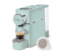 Polti Coffea S18G, macchina per caffè a cialde E.S.E. da 44 mm, 0,85 l, verde acqua Polti